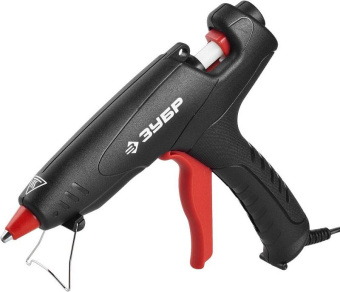 Клеевой пистолет Зубр 06850-60-12_z02 80Вт темп.193С стерж.:12мм от магазина РЭССИ