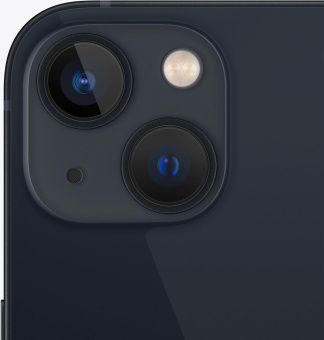 Смартфон Apple A2633 iPhone 13 128Gb 4Gb темная ночь моноблок 3G 4G 1Sim 6.1" 1170x2532 iOS 16 12Mpix 802.11 a/b/g/n/ac/ax NFC GPS GSM900/1800 GSM1900 TouchSc Protect от магазина РЭССИ