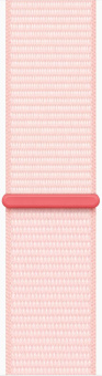 Смарт-часы Apple Watch Series 9 A2980 45мм OLED корп.розовый Sport Loop рем.светло-розовый разм.брасл.:145-220мм (MR9J3LL/A) от магазина РЭССИ