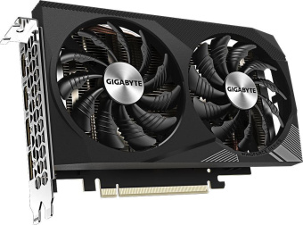 Видеокарта Gigabyte PCI-E 4.0 GV-N3050WF2OCV2-8GD NVIDIA GeForce RTX 3050 8192Mb 128 GDDR6 1792/14000 HDMIx2 DPx2 HDCP Ret от магазина РЭССИ