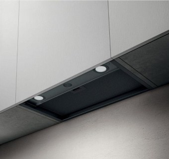 Вытяжка встраиваемая Elica Boxin LX/BL MAT/A/60 черный управление: поворотные переключатели (1 мотор) от магазина РЭССИ