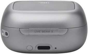 Гарнитура внутриканальные JBL Live Beam 3 серебристый беспроводные bluetooth в ушной раковине (JBLLIVEBEAM3SIL) от магазина РЭССИ