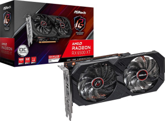 Видеокарта Asrock PCI-E 4.0 RX6500XT PG 8GO AMD Radeon RX 6500XT 8Gb 64bit GDDR6 2420/18000 HDMIx1 DPx1 HDCP Ret от магазина РЭССИ