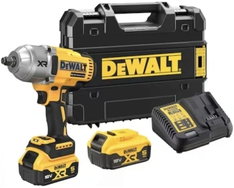 гайковерт DeWalt DCF900P2T аккум. патрон:квад.1/2" (кейс в комплекте) от магазина РЭССИ