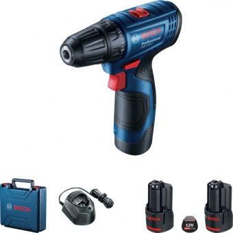 Дрель-шуруповерт Bosch GSR 120-LI аккум. патрон:быстрозажимной (кейс в комплекте) (06019G8020) от магазина РЭССИ