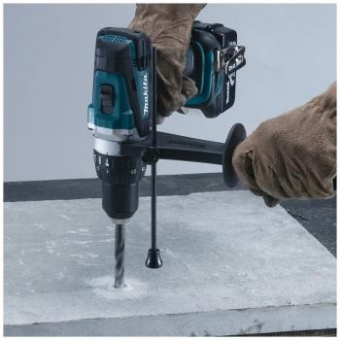 Дрель-шуруповерт Makita DHP458RFE аккум. патрон:быстрозажимной (кейс в комплекте) от магазина РЭССИ