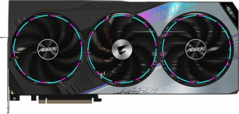 Видеокарта Gigabyte PCI-E 4.0 GV-N4080AORUS M-16GD NVIDIA GeForce RTX 4080 16384Mb 256 GDDR6X 2550/22400 HDMIx1 DPx3 HDCP Ret от магазина РЭССИ
