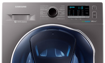 Стиральная машина Samsung WD80K52E0ZX/LD класс: B загр.фронтальная макс.:8кг (с сушкой) темно-серебристый от магазина РЭССИ