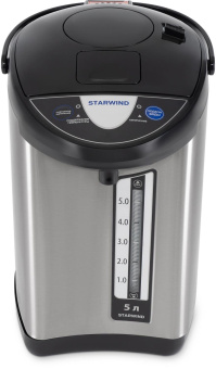 Термопот Starwind STP5741 5л. 800Вт черный/серебристый от магазина РЭССИ