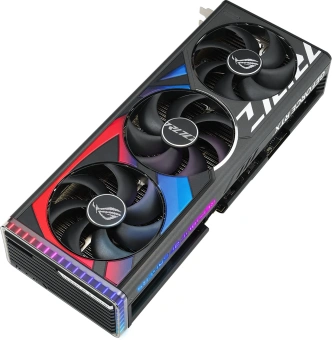 Видеокарта Asus PCI-E 4.0 ROG-STRIX-RTX4080S-16G-GAMING NVIDIA GeForce RTX 4080 Super 16Gb 256bit GDDR6X 2550/23000 HDMIx2 DPx3 HDCP Ret от магазина РЭССИ