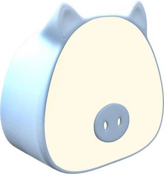 Ночник Gauss NN7036 поросенок голубой от магазина РЭССИ