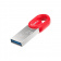 Флеш Диск Netac 32Gb UM2 NT03UM2N-032G-32RE USB3.2 серебристый/красный от магазина РЭССИ