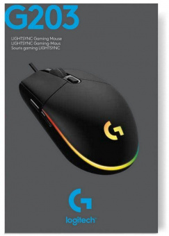 Мышь Logitech G102 LightSync черный оптическая (8000dpi) USB (5but) от магазина РЭССИ