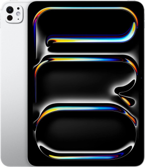Планшет Apple iPad Pro 2024 A2836 9C RAM8Gb ROM256Gb 11" OLED 2420x1668 iOS серебристый 12Mpix 12Mpix BT WiFi Touch 10hr от магазина РЭССИ