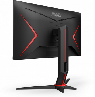 Монитор AOC 23.8" Gaming 24G2SPU черный/красный IPS LED 1ms 16:9 HDMI M/M матовая HAS Piv 300cd 178гр/178гр 1920x1080 165Hz FreeSync Premium VGA DP FHD USB 4.41кг от магазина РЭССИ