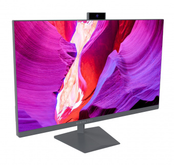 Моноблок Digma PRO AiO 27i 27" 2K i7 1165G7 (2.8) 16Gb SSD512Gb Iris Xe Windows 11 Professional GbitEth WiFi BT 90W клавиатура мышь Cam серый 2560x1440 от магазина РЭССИ