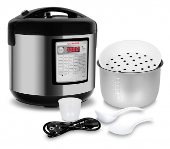 Мультиварка Starwind SMC4201 5л 700Вт серебристый/черный от магазина РЭССИ