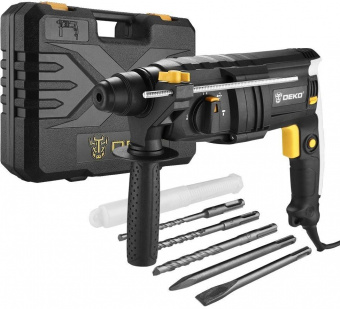 Перфоратор Deko DKH850W патрон:SDS-plus уд.:3Дж 850Вт (кейс в комплекте) от магазина РЭССИ