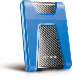 Жесткий диск A-Data USB 3.0 1Tb AHD650-1TU31-CBL HD650 DashDrive Durable 2.5" синий от магазина РЭССИ
