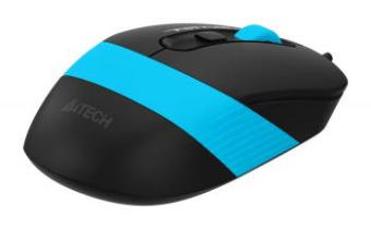Мышь A4Tech Fstyler FM10 черный/синий оптическая (1600dpi) USB (4but) от магазина РЭССИ