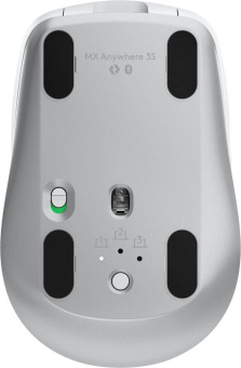 Мышь Logitech MX Anywhere 3S светло-серый оптическая 8000dpi silent беспров. BT/Radio USB для ноутбука 5but (910-006939) от магазина РЭССИ
