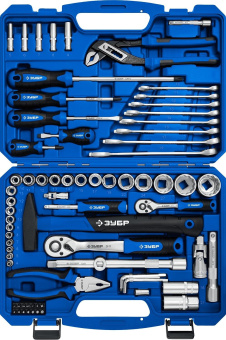 Набор инструментов Зубр 27670-H76 76 предметов (жесткий кейс) от магазина РЭССИ