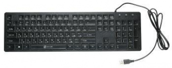 Клавиатура Оклик 510ML черный USB slim Multimedia LED от магазина РЭССИ