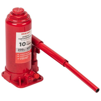 Гидравлический бутылочный домкрат REXANT 10т 80-0613 от магазина РЭССИ
