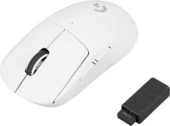 Мышь Logitech G Pro X Superlight белый оптическая 25600dpi беспров. USB 5but (910-005942) от магазина РЭССИ