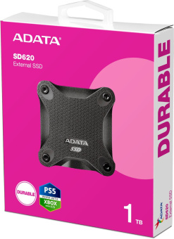 Накопитель SSD A-Data USB 3.1 1TB SD620-1TCBK SD620 2.5" черный от магазина РЭССИ