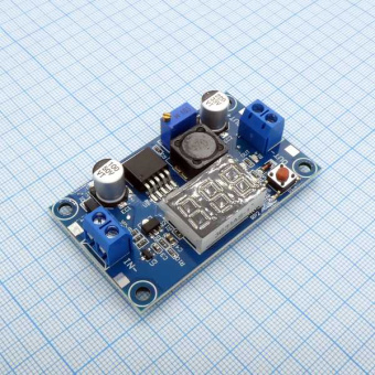 i06/1 LED DC-DC с вольтметром LM2596 от магазина РЭССИ