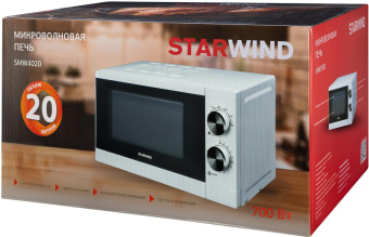 Микроволновая Печь Starwind SMW4020 20л. 700Вт белый от магазина РЭССИ