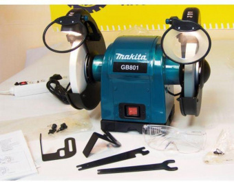 Электроточило Makita GB801 120Вт 2850об/мин d=205мм t=19мм от магазина РЭССИ