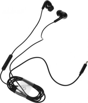 Гарнитура внутриканальные Xiaomi Type-C Earphones 1.25м черный проводные крепление за ухом (BHR8930GL) от магазина РЭССИ