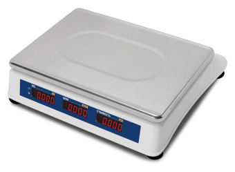 Весы фасовочные Mertech M-ER 223AC-15.2 с печатью этикеток серый (3621) от магазина РЭССИ