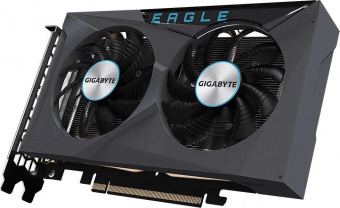 Видеокарта Gigabyte PCI-E 4.0 GV-R64EAGLE-4GD AMD Radeon RX 6400 4096Mb 64 GDDR6 2039/16000 HDMIx1 DPx1 HDCP Ret от магазина РЭССИ
