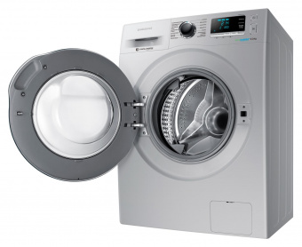Стиральная машина Samsung WW80J6210CS/LD класс: A загр.фронтальная макс.:8кг серебристый от магазина РЭССИ