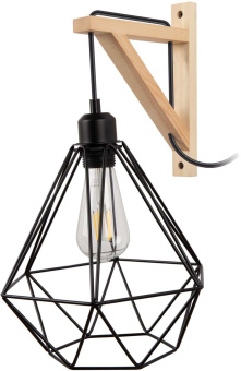 Светильник Hiper Minnie H144-1 настен. черный от магазина РЭССИ