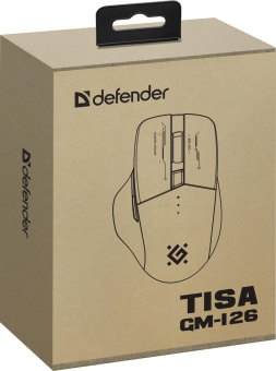 Мышь Defender Tisa GM-126 белый/синий оптическая 1600dpi silent беспров. BT/Radio USB 6but (52126) от магазина РЭССИ