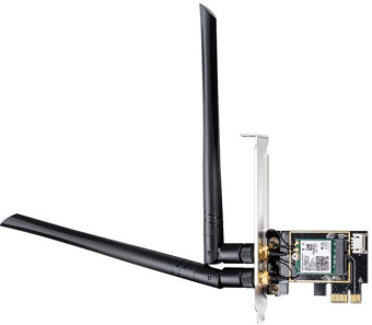 Сетевой адаптер Wi-Fi + Bluetooth Cudy WE3000 АХ5400 PCI Express (ант.внеш.съем) 2ант. от магазина РЭССИ