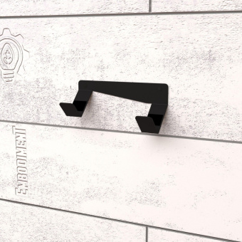 Настенный держатель для шуруповертов EMBODIMENT черный EMB-WODF-S-B от магазина РЭССИ