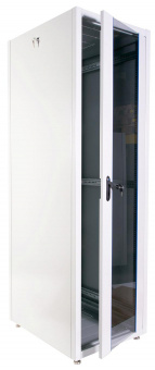 Шкаф коммутационный ЦМО (ШТК-Э-42.8.10-13АА) напольный 42U 800x1000мм пер.дв.стекл металл 2 бок.пан. направл.под закл.гайки 710кг серый 915мм 114кг 180град. 1987мм IP20 сталь от магазина РЭССИ
