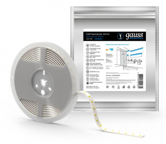 Лента светодиод. Gauss Elementary 5м (356000305) от магазина РЭССИ