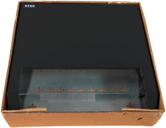 Шкаф коммутационный NTSS (NTSS-SOHO5U-BL) настенный 5U 520x140мм пер.дв.стекл несъемн.бок.пан. 80кг черный от магазина РЭССИ