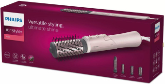 Фен-щетка Philips BHA735/00 1000Вт розовый от магазина РЭССИ