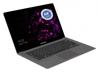 Ноутбук Digma EVE 14 C414 Celeron N4020 4Gb eMMC64Gb Intel UHD Graphics 600 14.1" IPS FHD (1920x1080) Windows 10 Home Single Language 64 dk.grey WiFi BT Cam 5000mAh (ES4060EW) от магазина РЭССИ