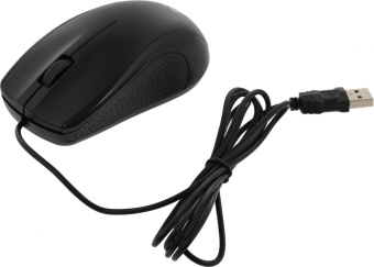 Мышь Defender MB-160 черный оптическая 1000dpi USB для ноутбука 2but (52160) от магазина РЭССИ