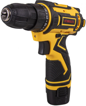 Дрель-шуруповерт Eurolux ДА-12/2-1Li аккум. патрон:быстрозажимной (72/14/68) от магазина РЭССИ