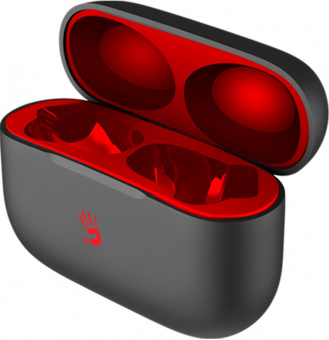 Гарнитура вкладыши A4Tech Bloody M30 черный/красный беспроводные bluetooth в ушной раковине (M30 (BLACK+RED)) от магазина РЭССИ