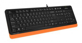 Клавиатура A4Tech Fstyler FK10 черный/оранжевый USB от магазина РЭССИ